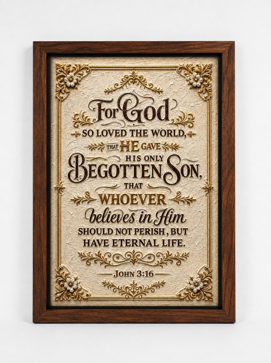 God so loved the world